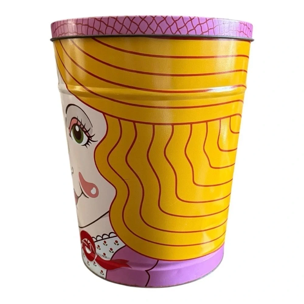Vintage 1985 The Popcorn Factory Tin